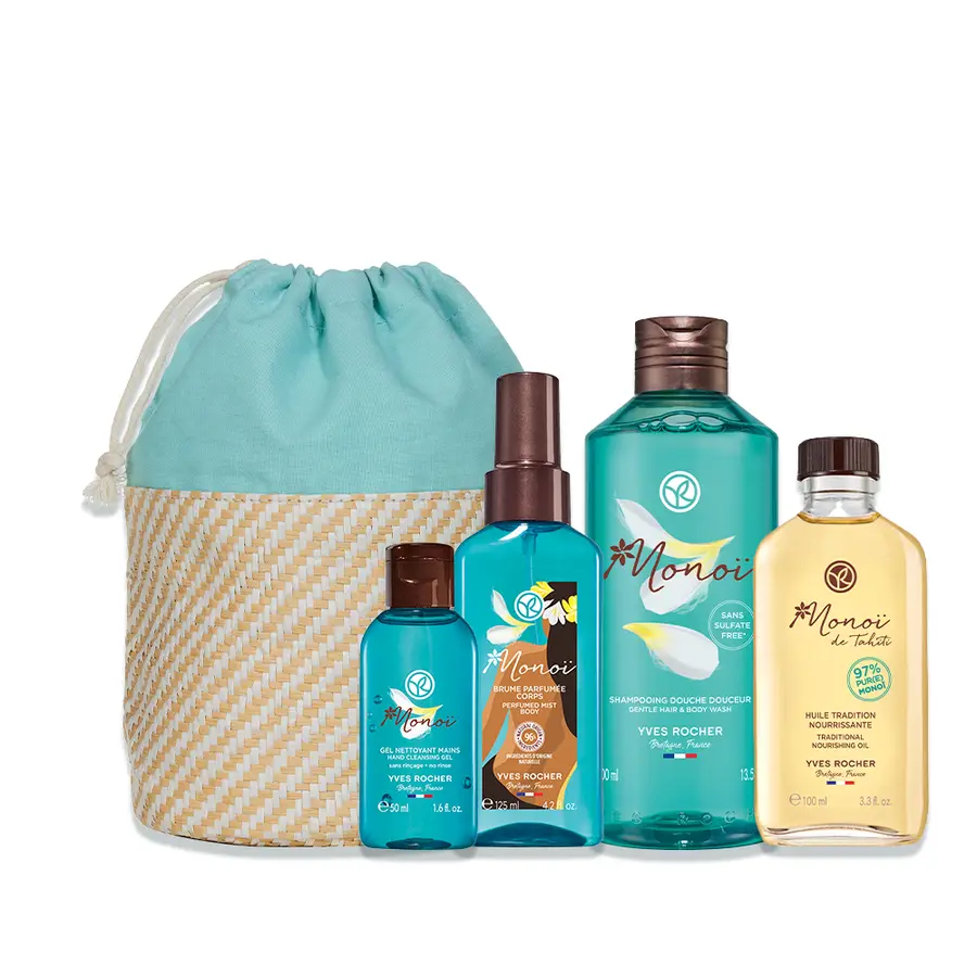 Un coffret Monoï Yves Rocher 